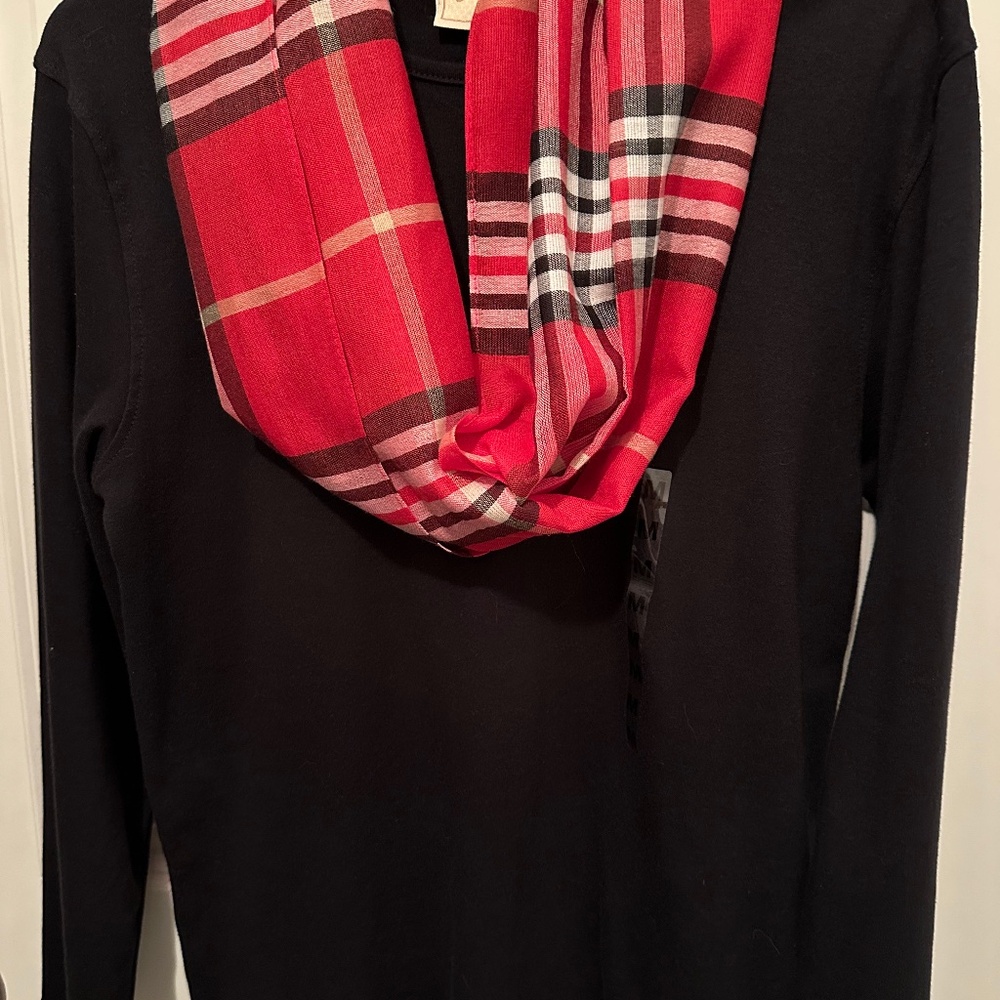 NWT Dressy Scarf to dress up your holiday attire